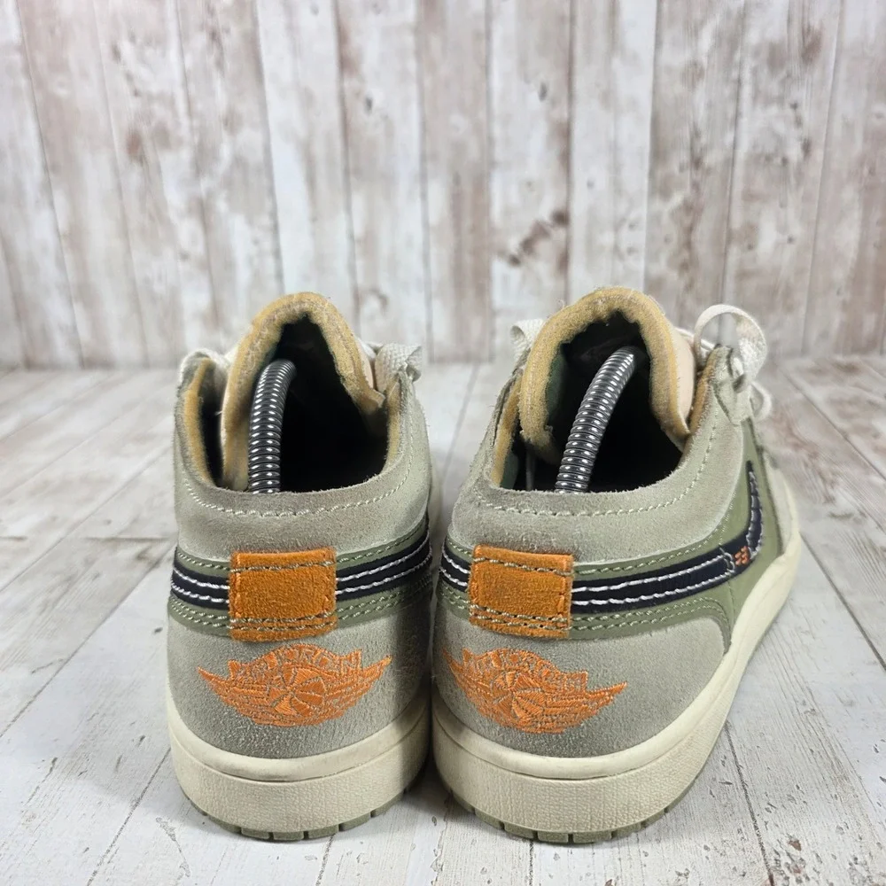 Nike Air Jordan 1 Low SE Craft Oil Green Mens Sneakers FD6819-300 Size 8